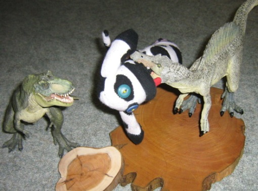 dinosaur attack